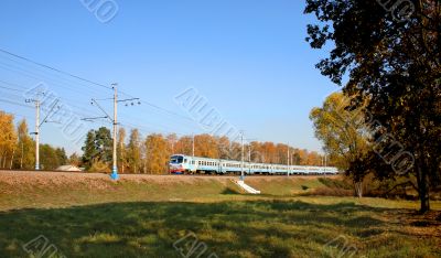 train autumn