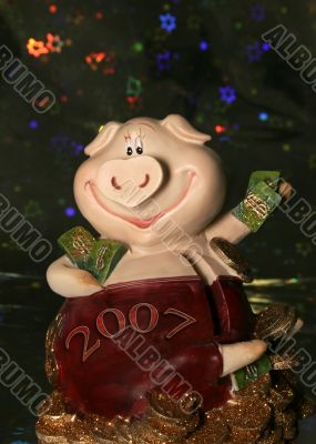 2007 pigs year east calendar