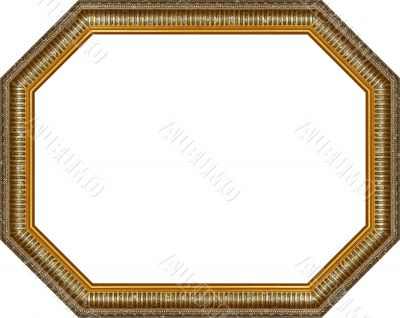 wooden frame,octagon
