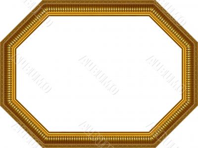 wooden frame,octagon
