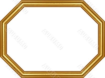 wooden frame,octagon
