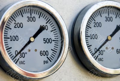 Fire Truck Gauges