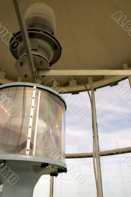 Inside the lighthouse