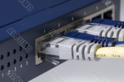 Ethernet Cable & Router