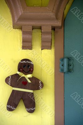 Gingerbread man detail