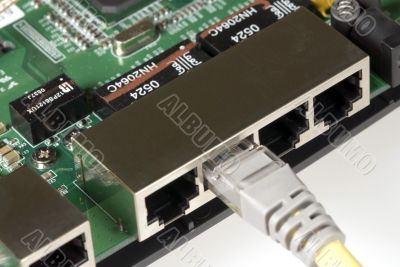 Ethernet Cable & Router