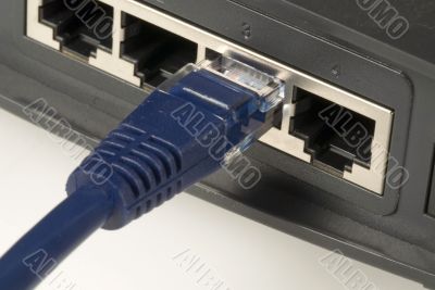 Ethernet Cable & Router