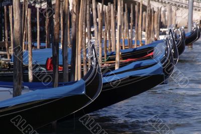 Gondole in Venice