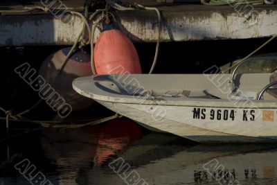 Small Boat Reflection