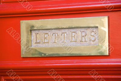 Brass Letter Box