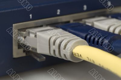 Ethernet Cable & Router