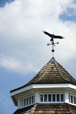 Weathervane on the bandstand