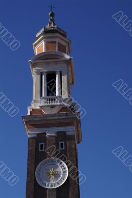 Clock tower in Venice