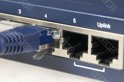 Ethernet Cable & Router