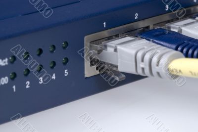 Ethernet Cable & Router