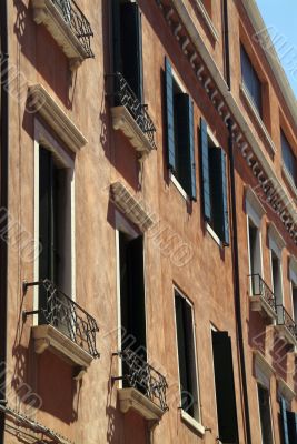 Balconies and Shutters