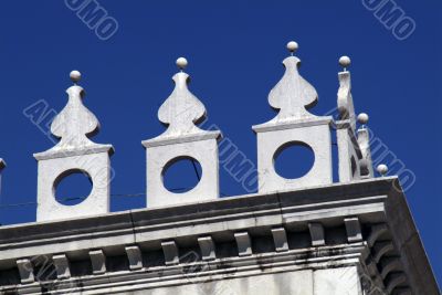Detail of a rooftop ornametation