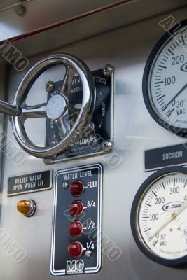Fire truck gauges