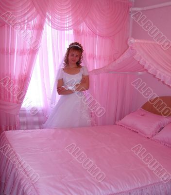 Young bride on wedding day