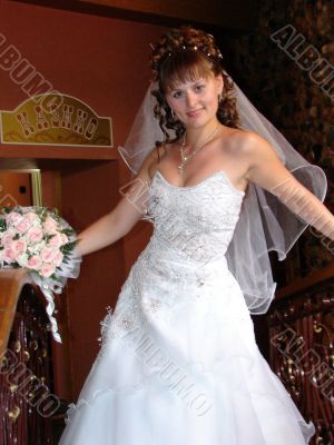 Young bride on wedding day