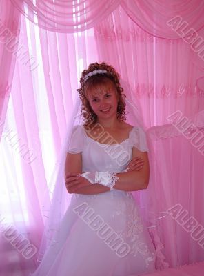 Young bride on wedding day