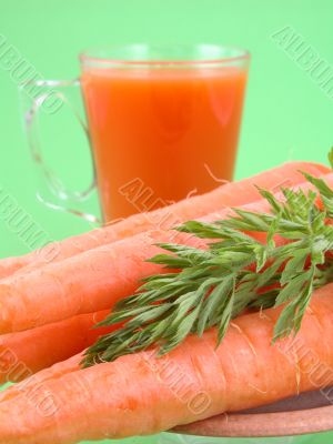 natural carrot juice