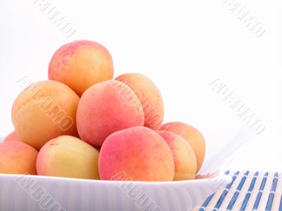 pile of apricots