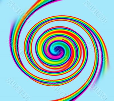 Spiral rainbow