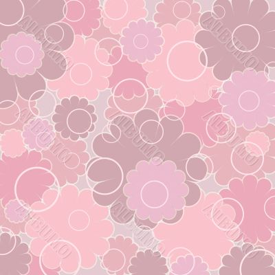 Colorful flowers pattern