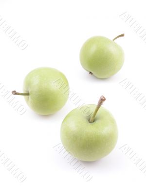 green apples