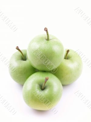 green apples