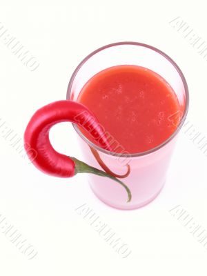 spicy tomato juice