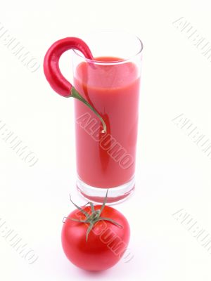 spicy tomato juice
