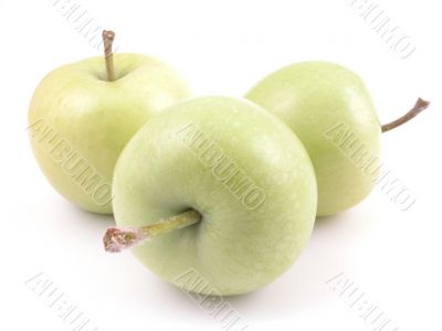 green apples