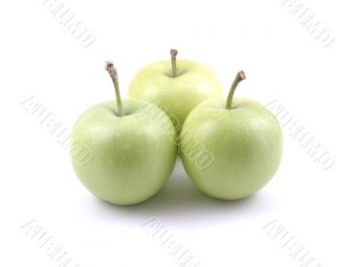green apples
