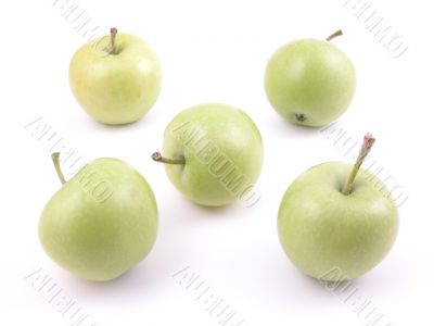 green apples
