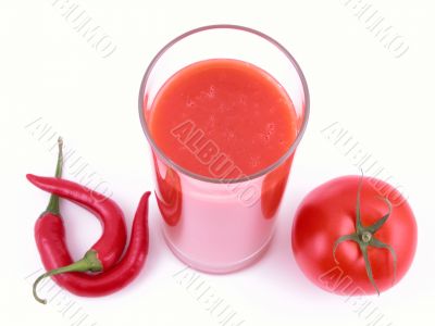 spicy tomato juice