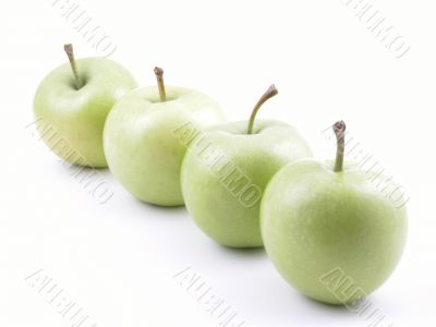 green apples