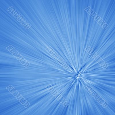 Blue explosion