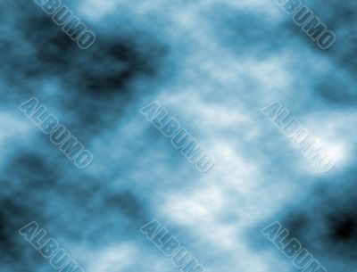 Blue Textured Cloud