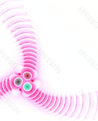 Pink Accent Fractal