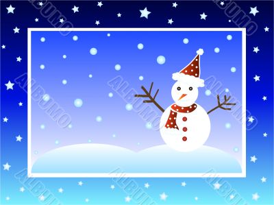 Christmas snowman