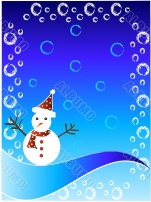 Christmas snowman