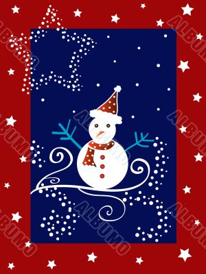 Christmas snowman