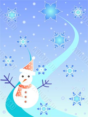 Christmas snowman
