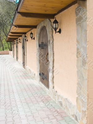 Entrance doors