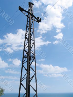 Electric mast