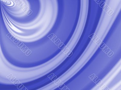 Blue Warped Wave