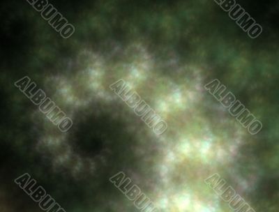 Cloudy Spiral Abstract