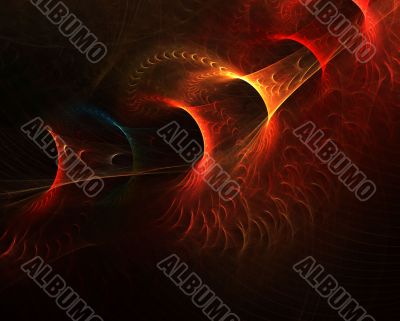 Intricate in Red